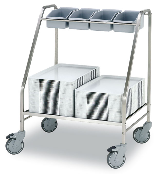 Tablett- und Besteckwagen | RHIMA